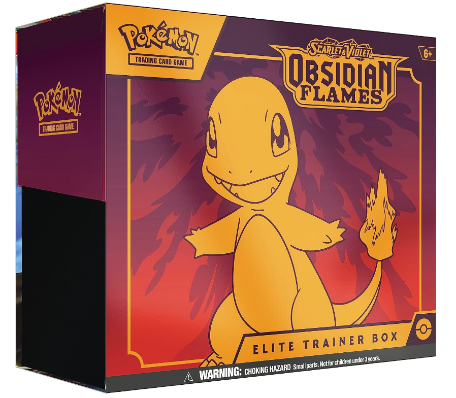 Pokémon Crimson and Violet 3 Obsidian Fire Elite Trainer Box