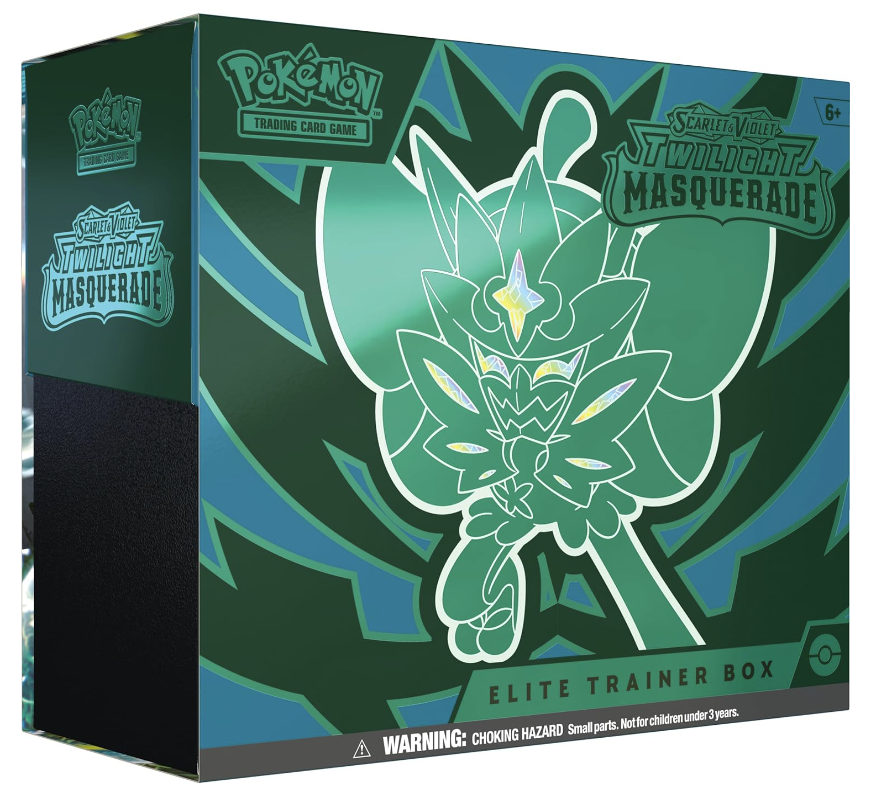 Pokémon TCG: Crimson and Violet—Twilight Masquerade Elite Trainer Box