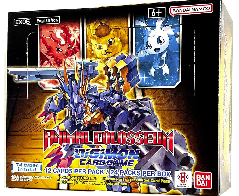 DIGIMON Card Game: Animal Colosseum Expansion Box [EX05]