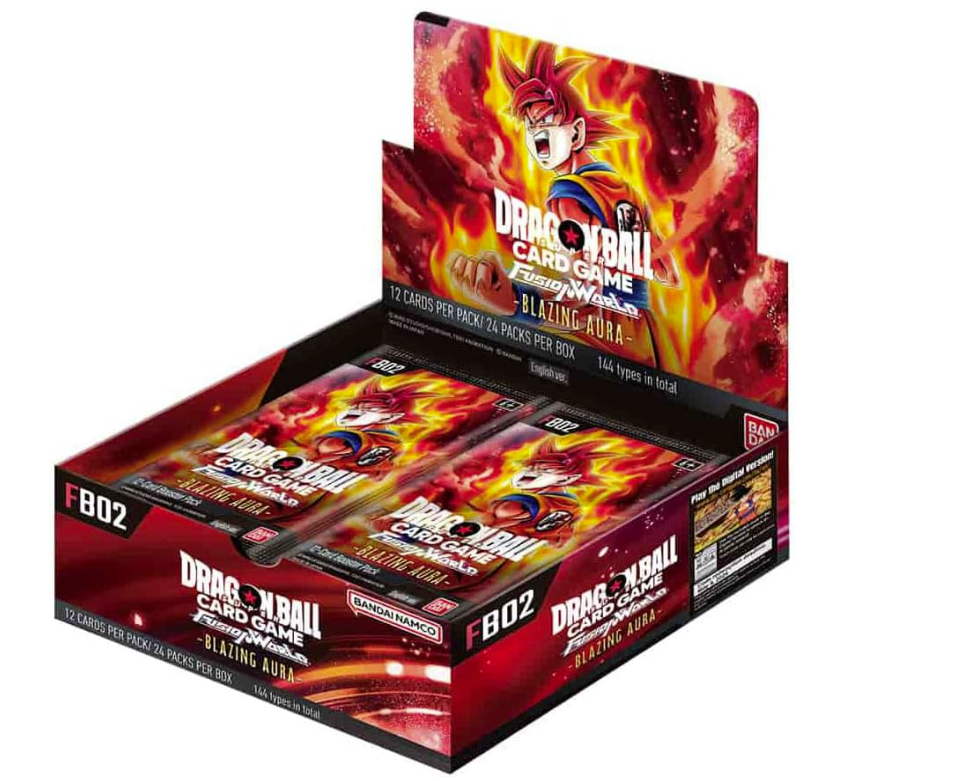 Dragon Ball Super TCG: Fusion World Blazing Aura Booster Box